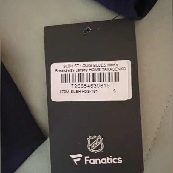 Vladimir Tarasenko St. Louis Blues Home Jersey - Never Worn Before - Size Small - Picture 5 of 6